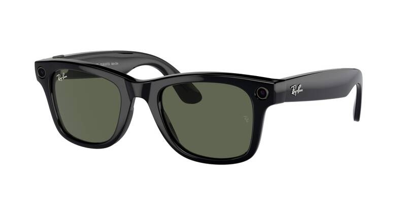 Meta Ray-Ban Wayfarer – Shiny, G15 Green