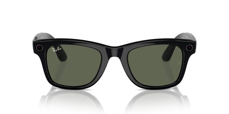 Meta Ray-Ban Wayfarer – Shiny, G15 Green