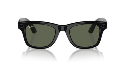 Meta Ray-Ban Wayfarer – Shiny, G15 Green
