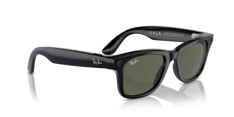 Meta Ray-Ban Wayfarer – Shiny, G15 Green